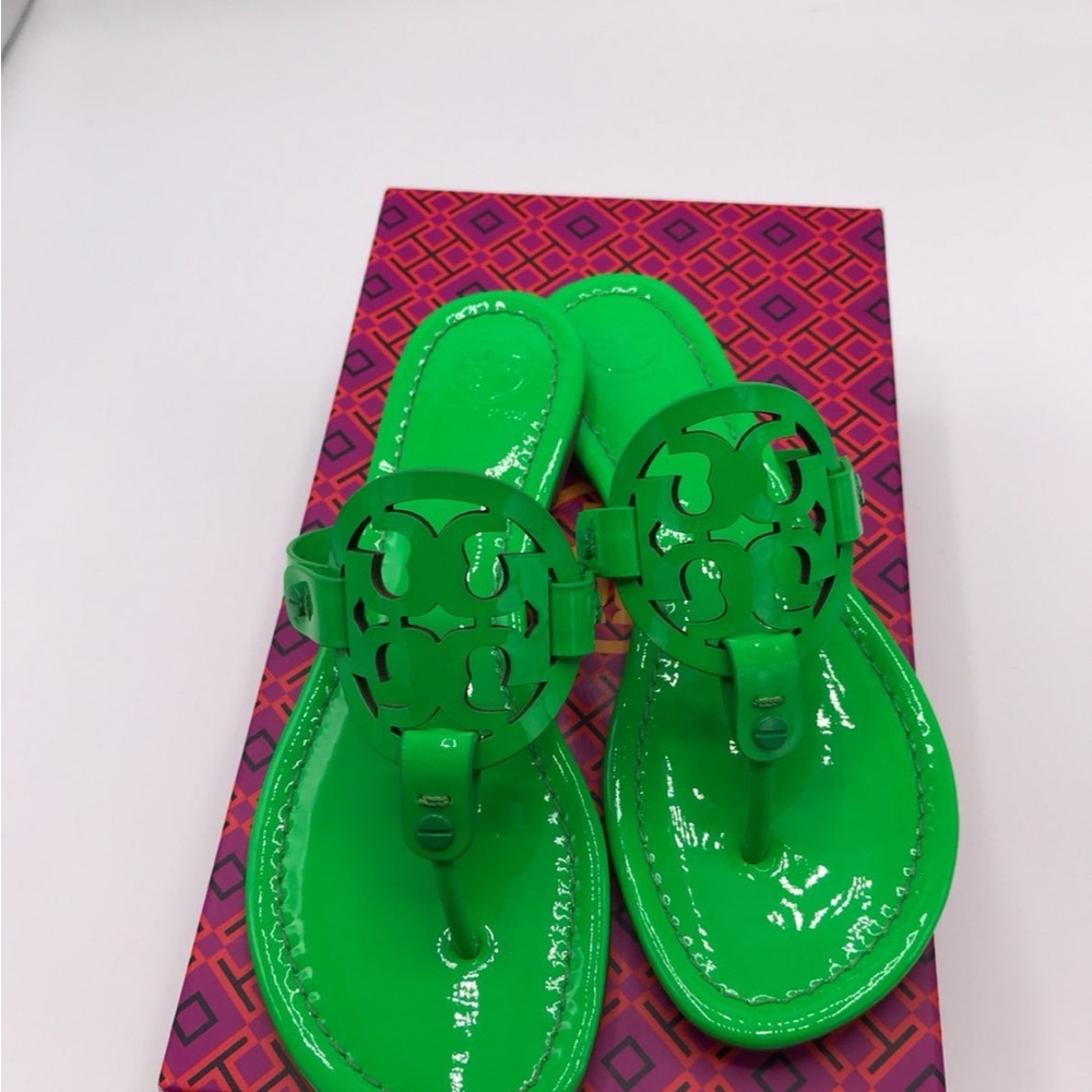Tory Burch Green Sandals